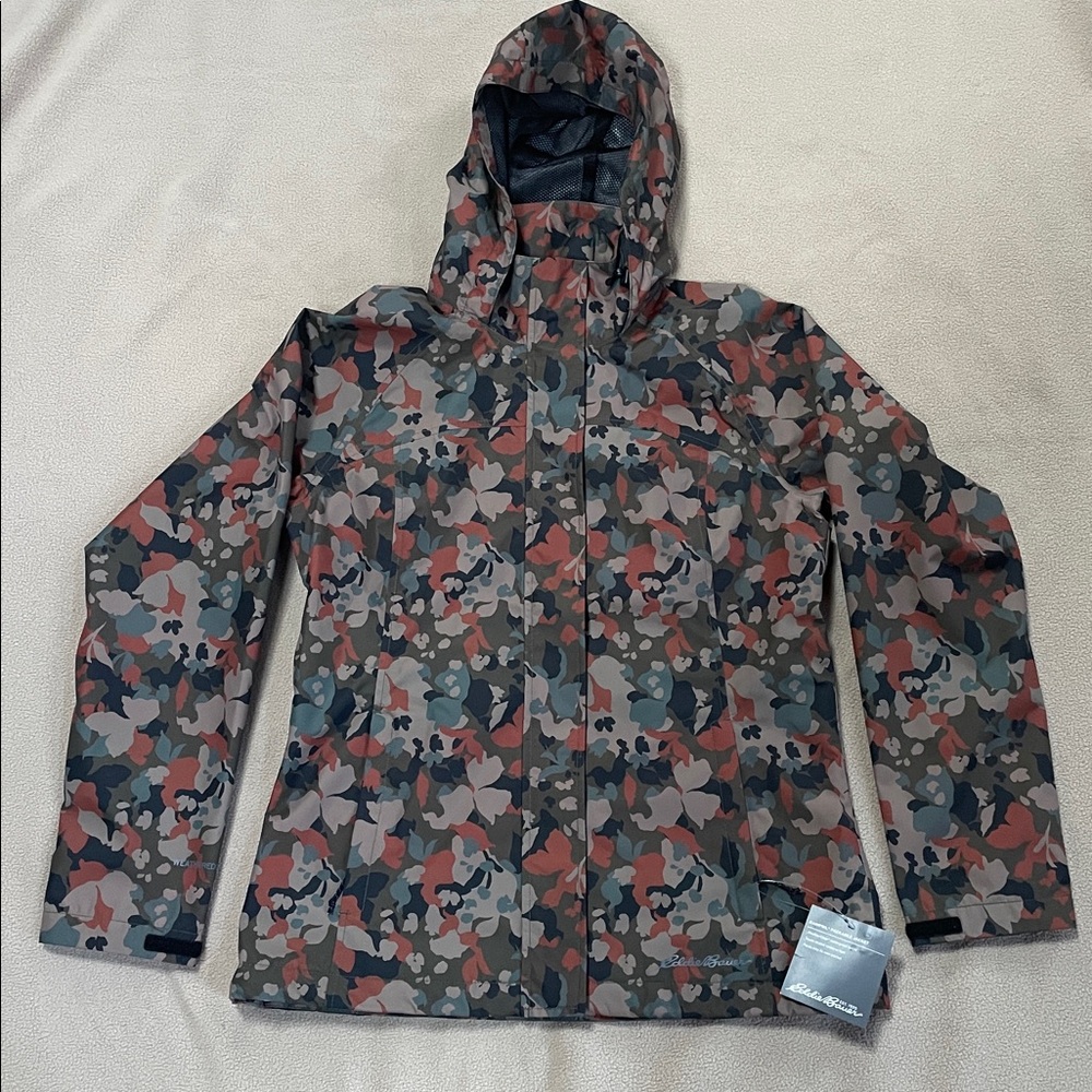 Eddie Baur Packable Camouflage Rainfoil Jacket, Small